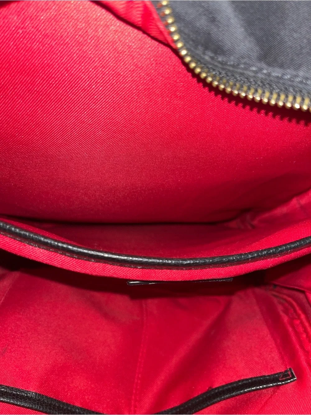 Travanti Nylon and Faux Leather Backpack